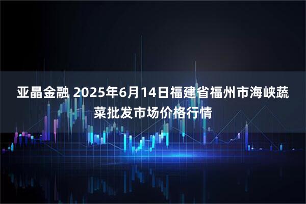 亚晶金融 2025年6月14日福建省福州市海峡蔬菜批发市场价格行情